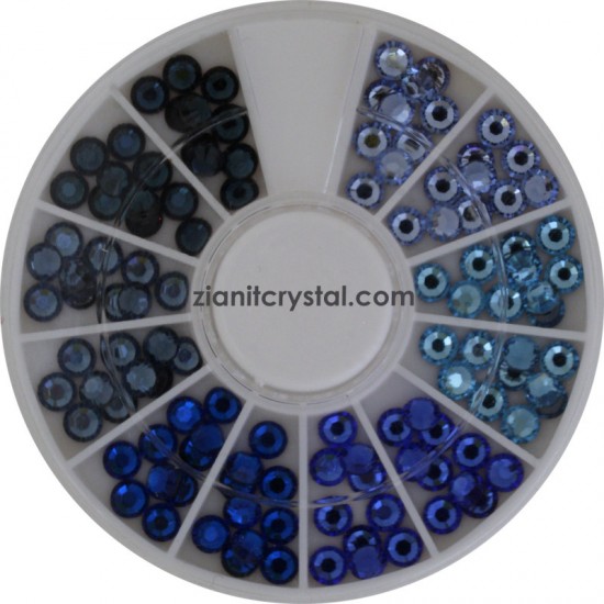Swarovski Hotfix Crystals SS16 Blue Color Pack Swarovski Hotfix Crystals SS16 Blue Color Pack