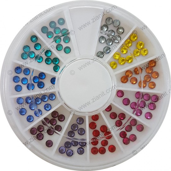Swarovski Hotfix Crystals SS10 Multicolor Pack Swarovski Hotfix Crystals SS10 Multicolor Pack