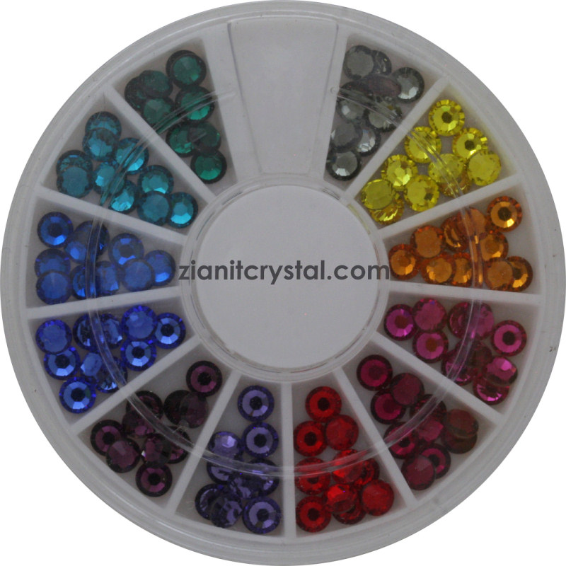 Swarovski Hotfix Crystals SS16 Multicolor Pack
