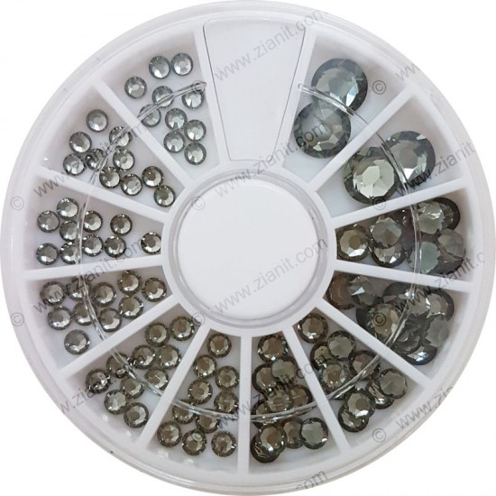 Swarovski Hotfix Crystals Black Diamond Color Multi-size Pack Swarovski Hotfix Crystals Black Diamond Color Multi-size Pack