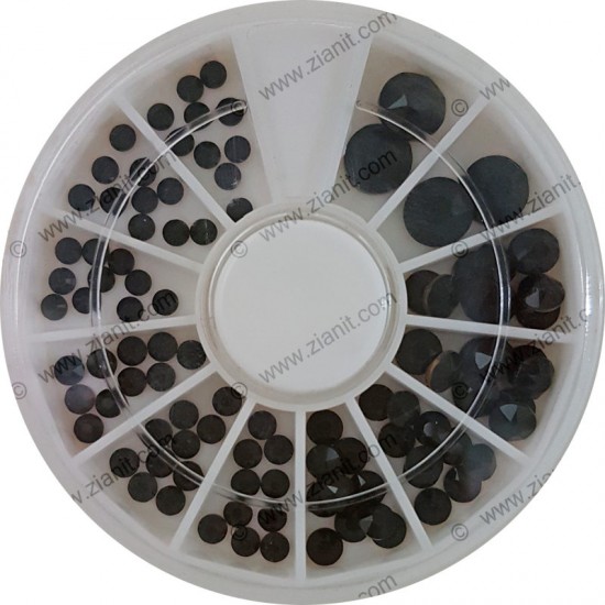 Swarovski Hotfix Crystals Jet Color Multi-size Pack Swarovski Hotfix Crystals Jet Color Multi-size Pack