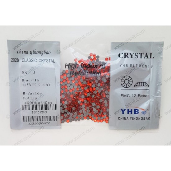 YHB Hotfix Crystals SS10 Hyacinth 1440 pcs