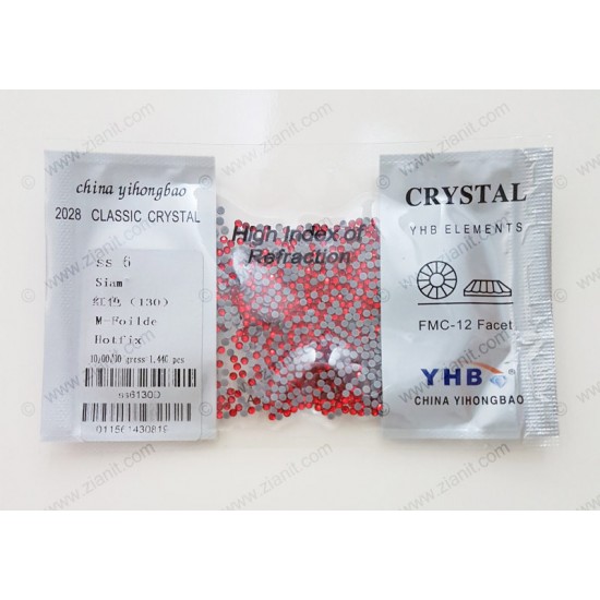 YHB Hotfix Crystals SS6 Siam 1440 pcs YHB Hotfix Crystals SS6 Siam 1440 pcs