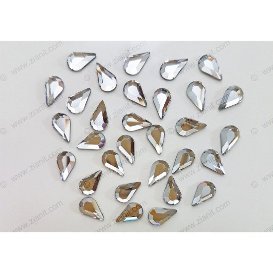 Swarovski 2300 Hotfix Crystals Teardrop Shape Crystal Color 8 x 4.8mm