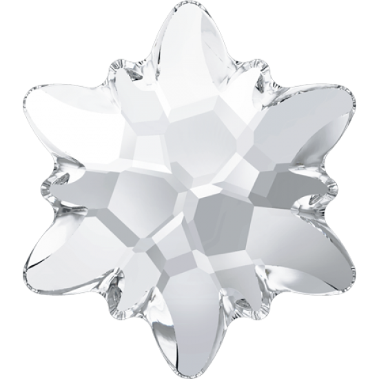 Swarovski 2753 Hotfix Crystals Edelweiss Shape Crystal Color 10mm Swarovski 2753 Hotfix Crystals Edelweiss Shape Crystal Color 10mm