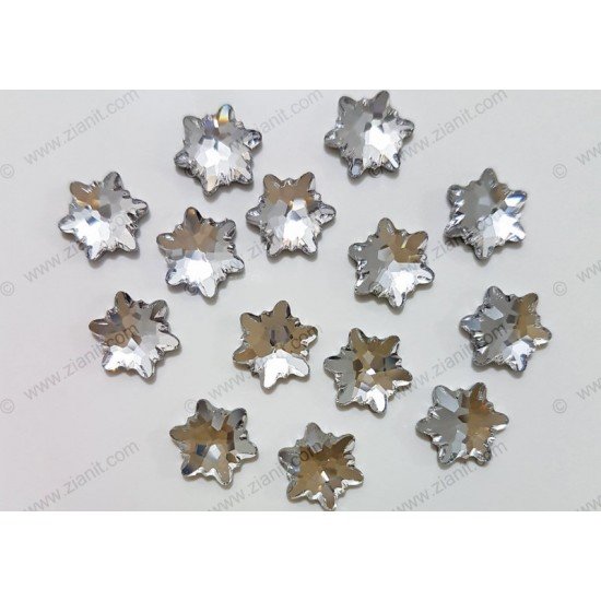 Swarovski 2753 Hotfix Crystals Edelweiss Shape Crystal Color 10mm Swarovski 2753 Hotfix Crystals Edelweiss Shape Crystal Color 10mm