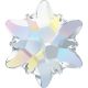 Swarovski 2753 Hotfix Crystals Edelweiss Shape Crystal AB 10mm