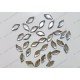 Swarovski 2797 Hotfix Crystals Diamond Leaf Shape Crystal Color 8 x 4mm