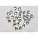 Swarovski 2808 Hotfix Crystals Heart Shape Crystal Color 10mm Swarovski 2808 Hotfix Crystals Heart Shape Crystal Color 10mm
