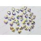 Swarovski 2808 Hotfix Crystals Heart Shape Crystal AB 6mm