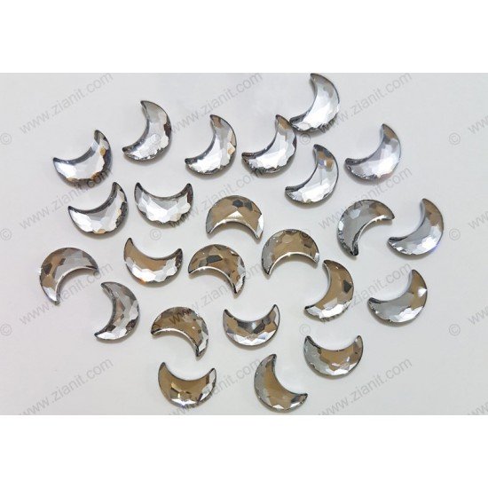 Swarovski 2813 Hotfix Crystals Moon Shape Crystal Color 8 x 5.5mm Swarovski 2813 Hotfix Crystals Moon Shape Crystal Color 8 x 5.5mm