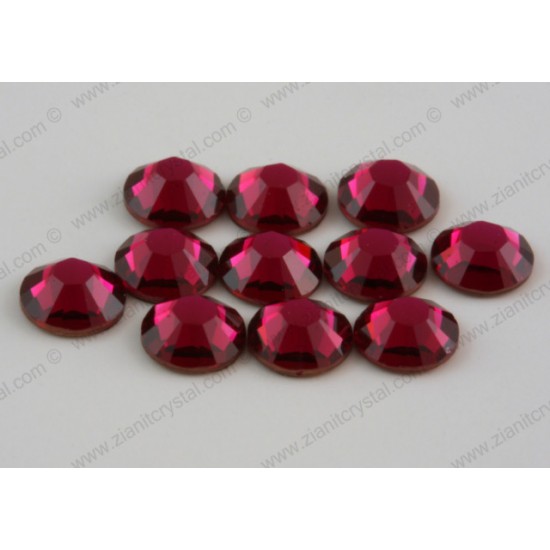 Swarovski 2038 Hotfix Crystals SS10 Ruby