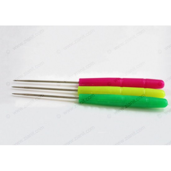 Stainless Steel & Plastic Handle Awl 14cm